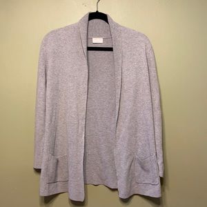 Jillian Nicole small Gray open front cartigan